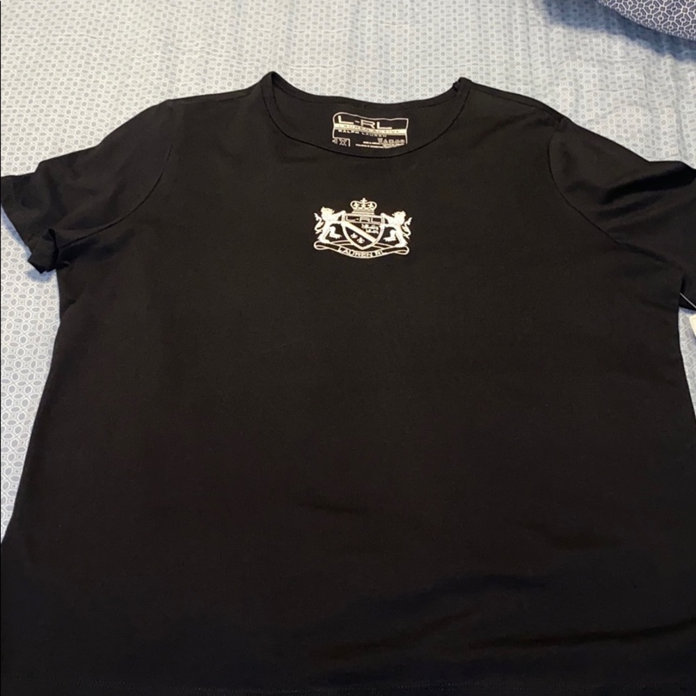 Ralph Lauren NWT Black Tee
